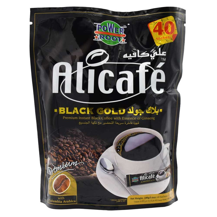 قهوه فوری علی کافه مدل Black Gold